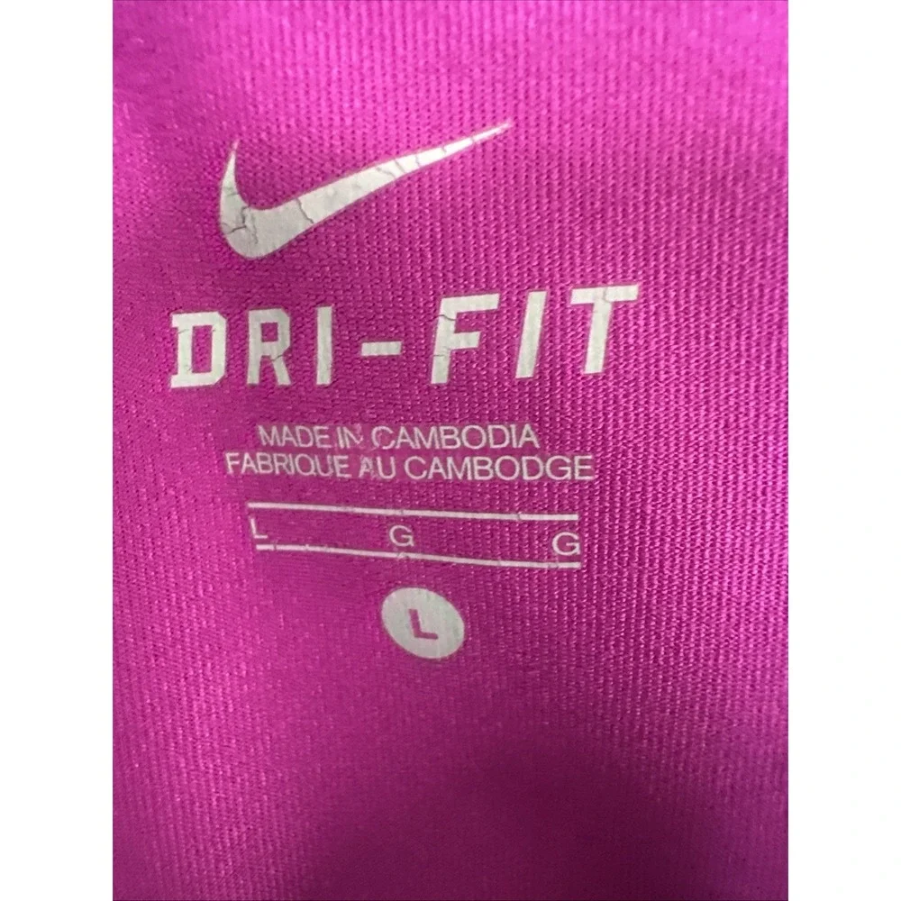 Nike Dri-FIT Women's Tennis Golf Pickleball Skort Sz L Purple Black Trim